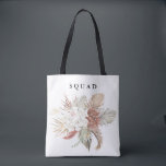 Elegant White Modern Pampas Grass Tropical Jungle Tote Bag<br><div class="desc">Amazing Natural Pampas Dried Grass Tropical Jungle Floral Wedding Squad tote bags. This will be part of suite.

#pampasgrass
#junglewedding
#jungleinvitation
#coralwedding
#weddingmenu
#desertwedding
#lasvegaswedding
#terracottawedding
#peachwedding
#pampasweddingmenu
#pampas
#terracotta
#coral
#peach
#naturalwedding
#driedgrass
#driedpampas
#wabisabiwedding
#naturewedding
#lasvegasbachelorette
#lasvegasweddingdecor</div>