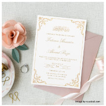 Elegant White Nikah Islamic Muslim Wedding