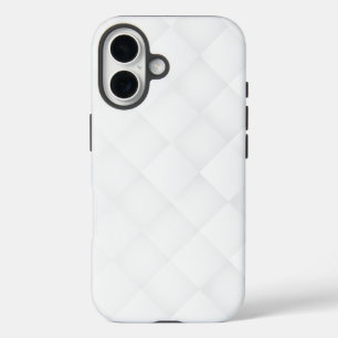 Elegant White Pattern iPhone 16 Case