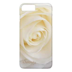 Elegant White Rose Floral iPhone 8 Plus/7 Plus Case