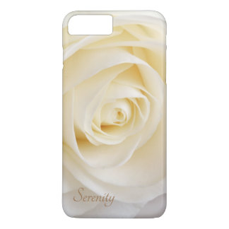 Elegant White Rose Floral iPhone 8 Plus/7 Plus Case