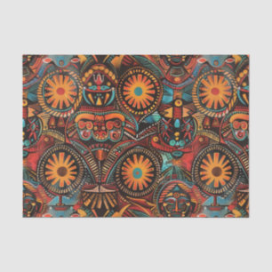 Elegant White "Timeless Ancestral Imprint" Tissue Paper