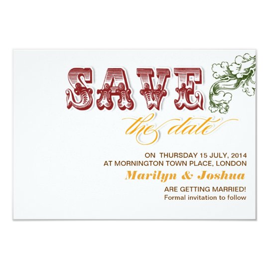 elegant white vintage save the date invitations