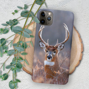 Elegant Whitetail Deer Winter Season Photograph Case-Mate iPhone Case
