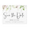 Elegant Wildflower Botanical Save the Date