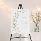 Elegant Wildflower Rustic Boho Wedding Welcome