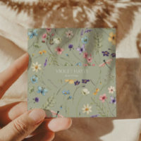 Elegant Wildflower Wild Flower Floral Custom