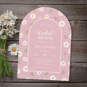 Elegant Wildflowers Floral Garden Bridal Shower Invitation