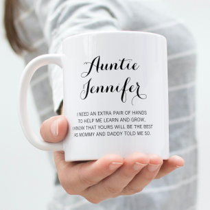 Elegant Will You Be My Godmother Coffee Mug