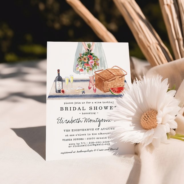 Elegant Wine Tasting | Picnic Bridal Shower (Creator Uploaded)