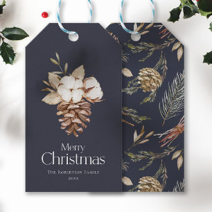 Elegant Winter Gift Tag – "Merry Christmas"