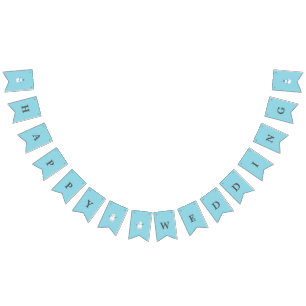 Elegant Winter Wonderland  Snowflakes Bunting