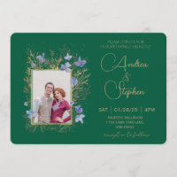 Elegant Wintry Foliage Winter Wedding