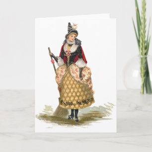Elegant Witch Card