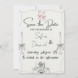 Elegant with Candles, Impress Everyone wedding  Invitation