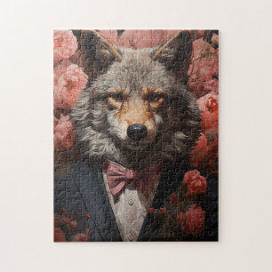 Elegant Wolf Jigsaw Puzzle