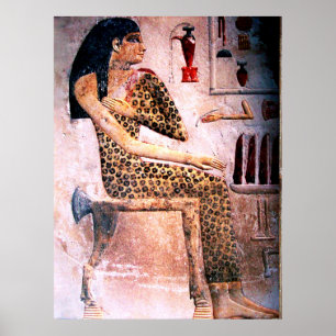ELEGANT WOMAN ,FASHION AND BEAUTY OF ANTIQUE EGYPT POSTER