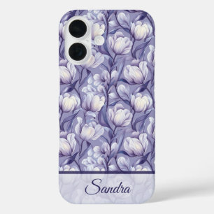 Elegant Women Gift Tulip Custom iPhone 16 Case