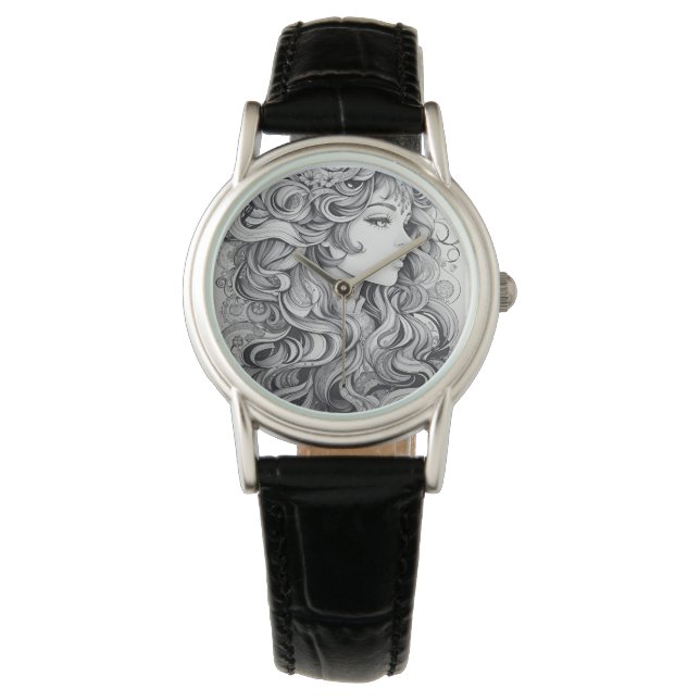 Elegant Women’s Watch – Artistic Birthday Gift for (Front)