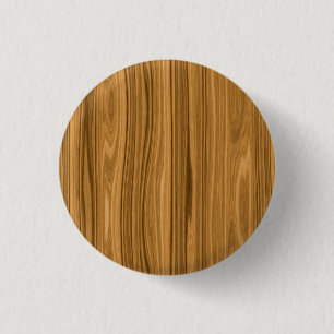Elegant Wood grain style 3 Cm Round Badge