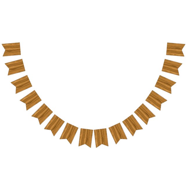 Elegant Wood grain style Bunting (All)