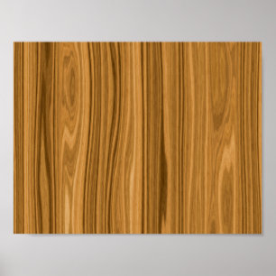 Elegant Wood grain style Poster
