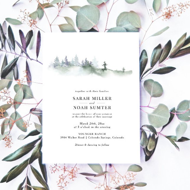 Elegant Woodland Rustic Green Wedding (Creator Uploaded)