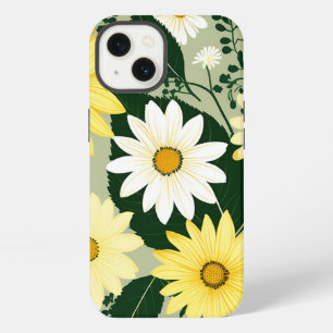 Elegant Yellow And White Daisies Flowers iPhone 13 Case