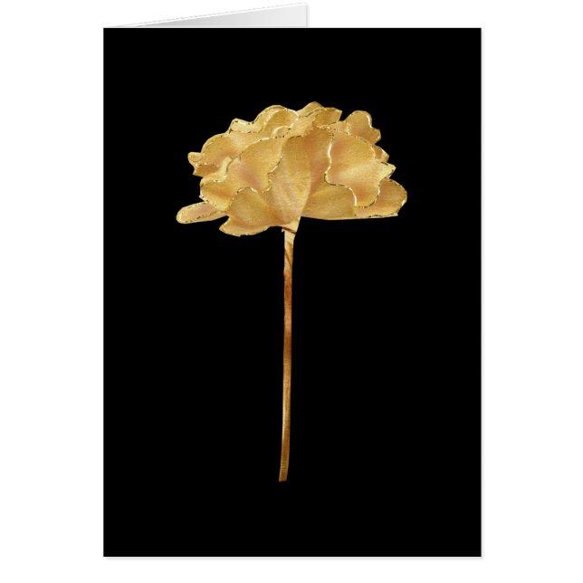 Elegant Yellow Rose All Occasion Card (Front)