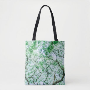 Elegant yet Spooky Leaves and Branches   Tote Bag
