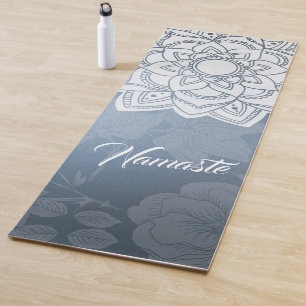 Elegant YOGA Meditation Instructor Mandala Floral Yoga Mat