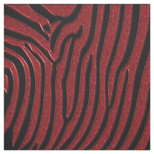 Elegant Zebra Print Fabric