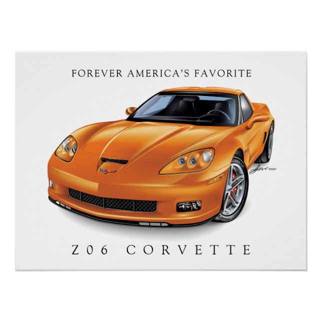 ELEGANT ZEE-O-SIX AUTO ART POSTER (Front)