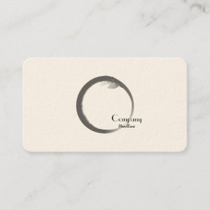 Elegant Zen Business Card