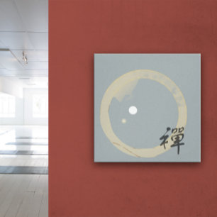 Elegant Zen Canvas Print