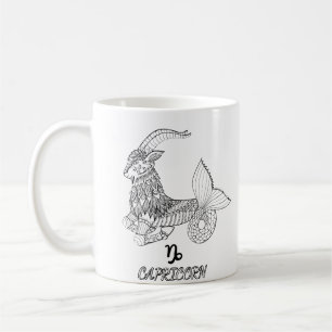Elegant Zodiac sign Coffee Mug