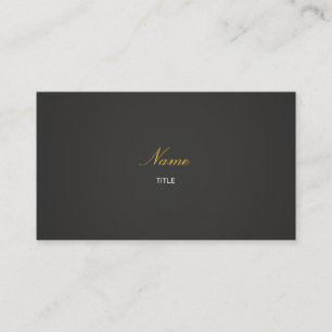 Elegante - EN Business Card
