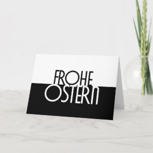 Elegante frohe Ostern für Deine Liebsten! Card