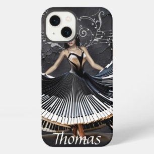 Elegantly dancing woman iPhone 13 case