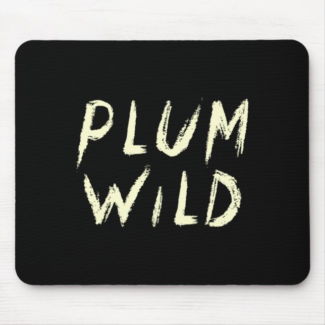 Elegantly Plum Wild Explorer Of Adventures Premium Mouse Pad (Front)