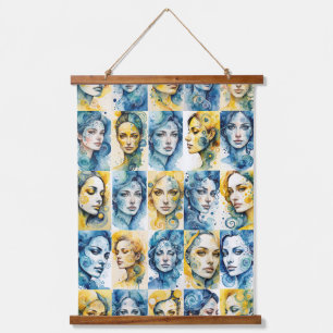 Eleganz 1  hanging tapestry