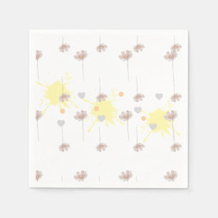 Elegent modren dazie flower napkin
