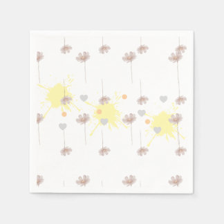 Elegent modren dazie flower napkin