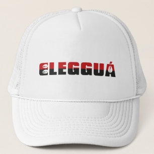 Eleggua Laroye trucker hat, all white Hat