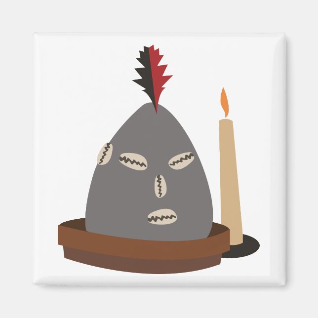 Elegua Statue Magnet (Front)