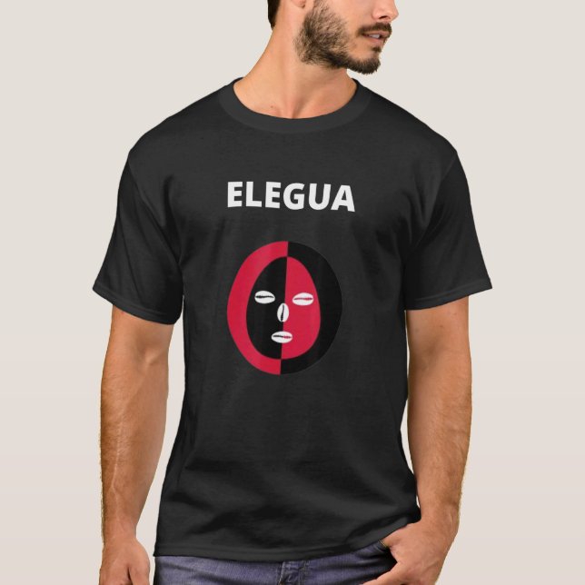 Elegua yoruba religion nigeria men women T-Shirt (Front)