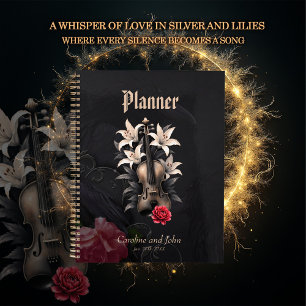 Elegy for a Fallen Song – Romantic Gothic Violin Planner