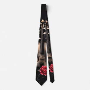 Elegy for a Fallen Song – Romantic Gothic Violin Tie