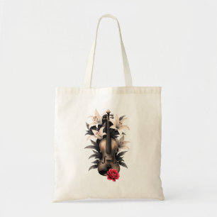 Elegy for a Fallen Song – Romantic Gothic Violin Tote Bag