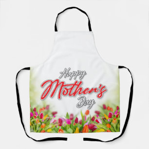 Elelgant Colourful Mother’s Day Design Apron